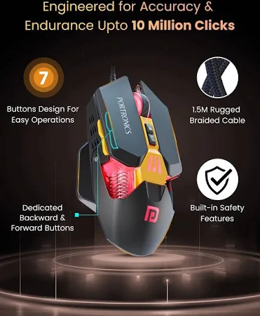 zebronics transformer m plus wired gaming mouse