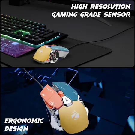 zebronics transformer m plus wired gaming mouse